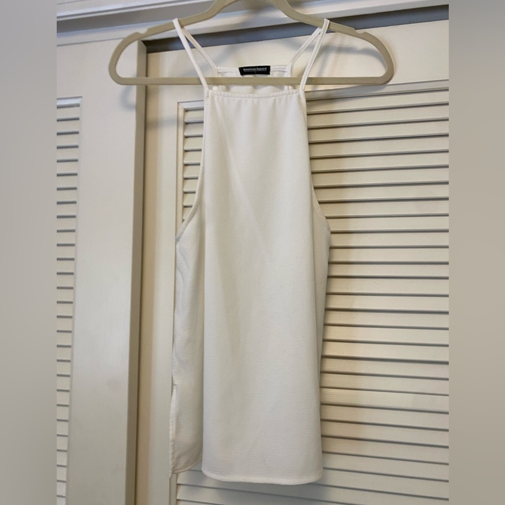 American Apparel tank white size large